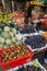 A lot of different kinds of fruits at a market