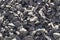 A lot of gravel stones - brita