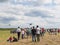 A lot of people at an air show in Kubinka