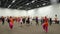 A lot of people of all ages learn dancing Indian Dance.