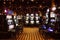 Lot of slot machines at liner Costa Luminosa