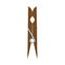 Ð¡lothes pin hang line equipment clamp vector icon. Flat wooden household dry peg tool. Vintage attach dress laundry