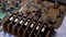 Lots Old Boards with Radio Components, Transistors, Chips, Resistors, Capacitor