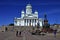 Lots of people visiting Helsinki Cathedral