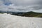 Lots of snow remains along the Beartooth Pass Highway in Montana