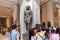 Lots of tourist inside of the Museum of Egyptian Antiquities,  , in Cairo, Egypt, home to an extensive collection of ancient