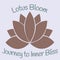 Lotus Bloom Journey to Inner Bliss