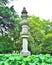 Lotus Buddha pillars