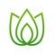 Lotus flower company logo
