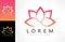 Lotus flower logo