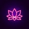 Lotus Flower Neon Sign