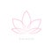 Lotus flower pink color