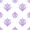 Lotus Henna illustration doodle tattoo seamless pattern gradation color for digital printing fabric wallpaper with pink purple