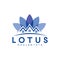 Lotus Home Logo Design Colorful Vector. Lotus house logo design Nature Healthy. Real Estate Residential Realty Logo Template