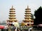 Lotus Pond, Lotus Pond Scenic Area, Dragon Tiger Tower is a temple located in Lotus Lake