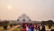 The Lotus Temple, New Delhi Bahai House of Worship is built in the shape of a lotus flower