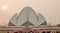 The Lotus Temple, New Delhi Bahai House of Worship is built in the shape of a lotus flower