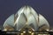 Lotus Temple on September 25,2011:Delhi.Bahai House of Worship,also called Lotus Temple.