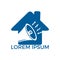 Loud media house logotype icon.Speak up logo icon design.