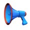 Loudspeaker megaphone news blog communication bullhorn