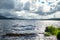 Lough Gill seen from Parke's Castle in County Leitrim, Ireland