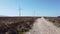 The Loughderryduff windfarm between Ardara and Portnoo in County Donegal - Ireland