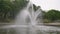 Louis Armstrong Park and Fountain in New Orleans, Louisiana.