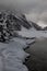 Louise Creek flows from Lake Louise. Banff National Park Alberta Canada