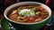 Louisiana Comfort Food traditional Gumbo, Generative AI