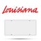 Louisiana License Plate Design