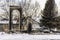 Louisville, CO USA - January 5, 2022: Destruction from the Marshall Fire that burned down a neighborhood