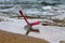 Lounge chair by the mediterranean sea