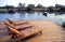 Lounge Chairs on Dock