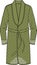 LOUNGE WEAR DRESSING GOWN AND ROBE COAT FOR UNISEX WEAR