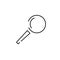 loupe, magnifying glass search icon