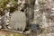 Lourdes, France, June 24, 2019: Jesus` Way of the Cross, fifteenth station