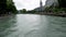 Lourdes Grotto from across the river panning back to church.