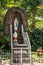 Lourdes style grotto outside Immaculate Conception Cathedral in Puerto Princesa, Philippines