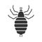 Louse glyph icon