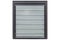 Louver window glass isolated