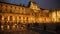 Louvre Facade night