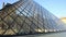 Louvre pyramid hyperlapse