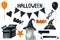 Lovable, pretty pet and halloween decorations. Close-up