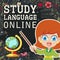 Lovable study language online banner