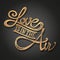 Love is in the air - Phrase