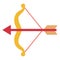 Love Archery Vector icon which can be easily modified or edit
