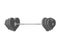 Love barbell. Heart weights. Amur fitness. Sports projectile for