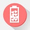 Love battery icon great for any use. Vector EPS10.