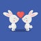 LOVE BUNNY HEART 03