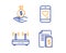 Love chat, Wifi and Income money icons set. Payment sign. Smartphone, Internet router, Savings. Cash money. Vector